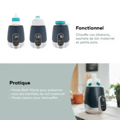 Chauffe-biberon Nutri Smart Bleu De Babymoov -Produits Pour Bébé 01141259 4