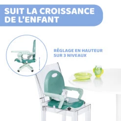 Rehausseur Pocket Snack Sage De Chicco -Produits Pour Bébé 01141639 3