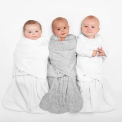 Lange D'emmaillotage 3 En 1 SleepSack® Gris 0-3 Mois De Halo -Produits Pour Bébé 01145475 5