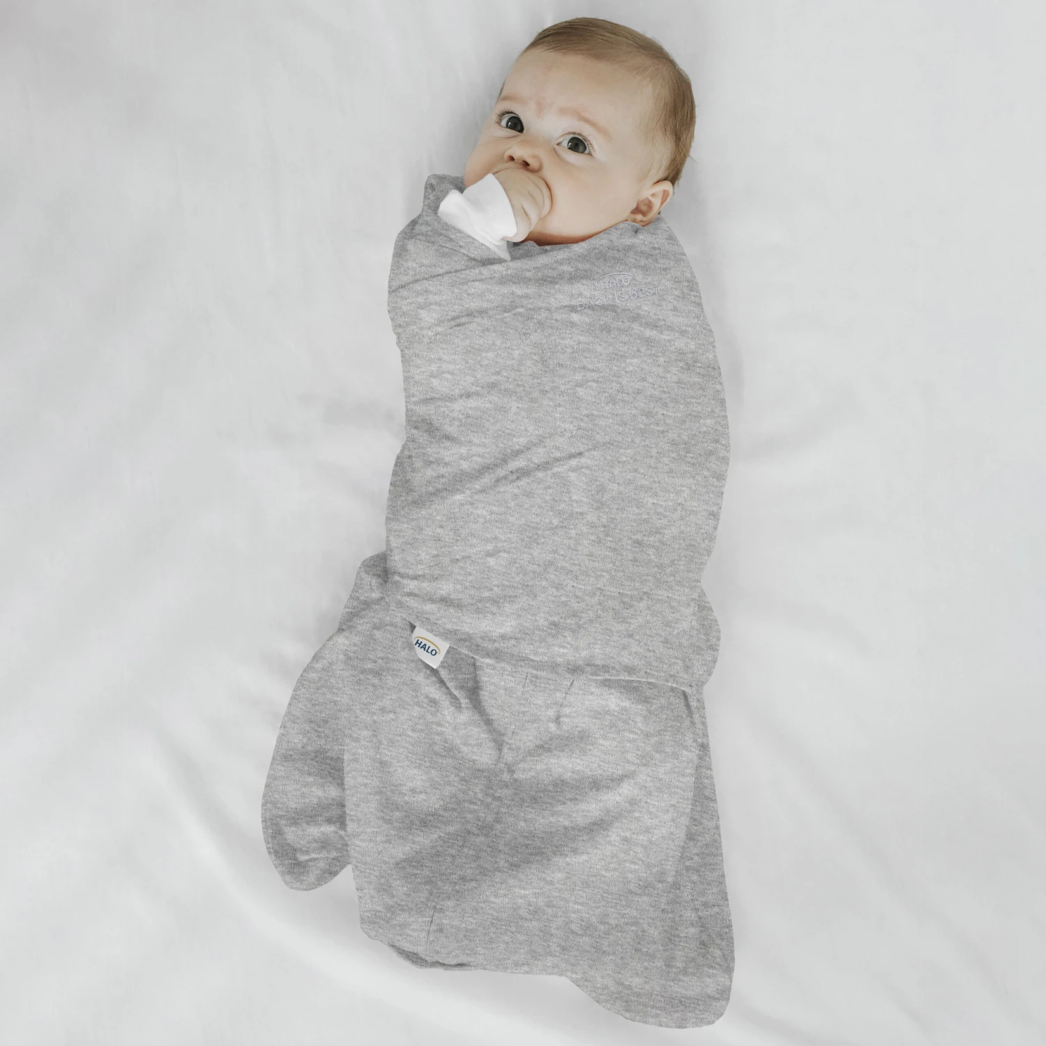 Lange D'emmaillotage 3 En 1 SleepSack® Gris 3-6 Mois De Halo 12 Lange D'emmaillotage 3 En 1 SleepSack® Gris 3-6 Mois De Halo – Image 10