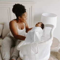 Berceau Pivotant 360° BassiNest® Premiere Blanc De Halo -Produits Pour Bébé 01145484 10