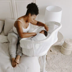 Berceau Pivotant 360° BassiNest® Premiere Blanc De Halo -Produits Pour Bébé 01145484 9