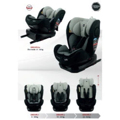 Siège Auto Robi SP 0+1/2/3 Gris De Formula Baby -Produits Pour Bébé 01146852 4