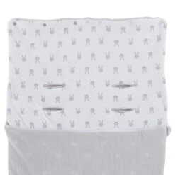 Lapin Nid D'ange Lapin Câlin Gris Taille Unique De P'tit Bisou -Produits Pour Bébé 01147196 5