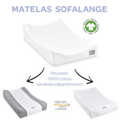 Beaba Housse Sofalange Blanc De Béaba -Produits Pour Bébé 01148117 6