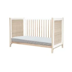 Océania Lit 60x120 Tressage Rotin Neige De Théo 19 Océania Lit 60x120 Tressage Rotin Neige De Théo -Produits Pour Bébé 01148522 8