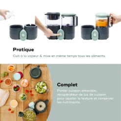 Nutribaby One Gris De Babymoov -Produits Pour Bébé 01149045 4