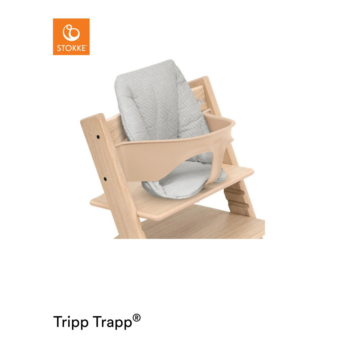 Coussin De Chaise Tripp Trapp® Classic Gris Nordique De Stokke® 5 Coussin De Chaise Tripp Trapp® Classic Gris Nordique De Stokke® – Image 3