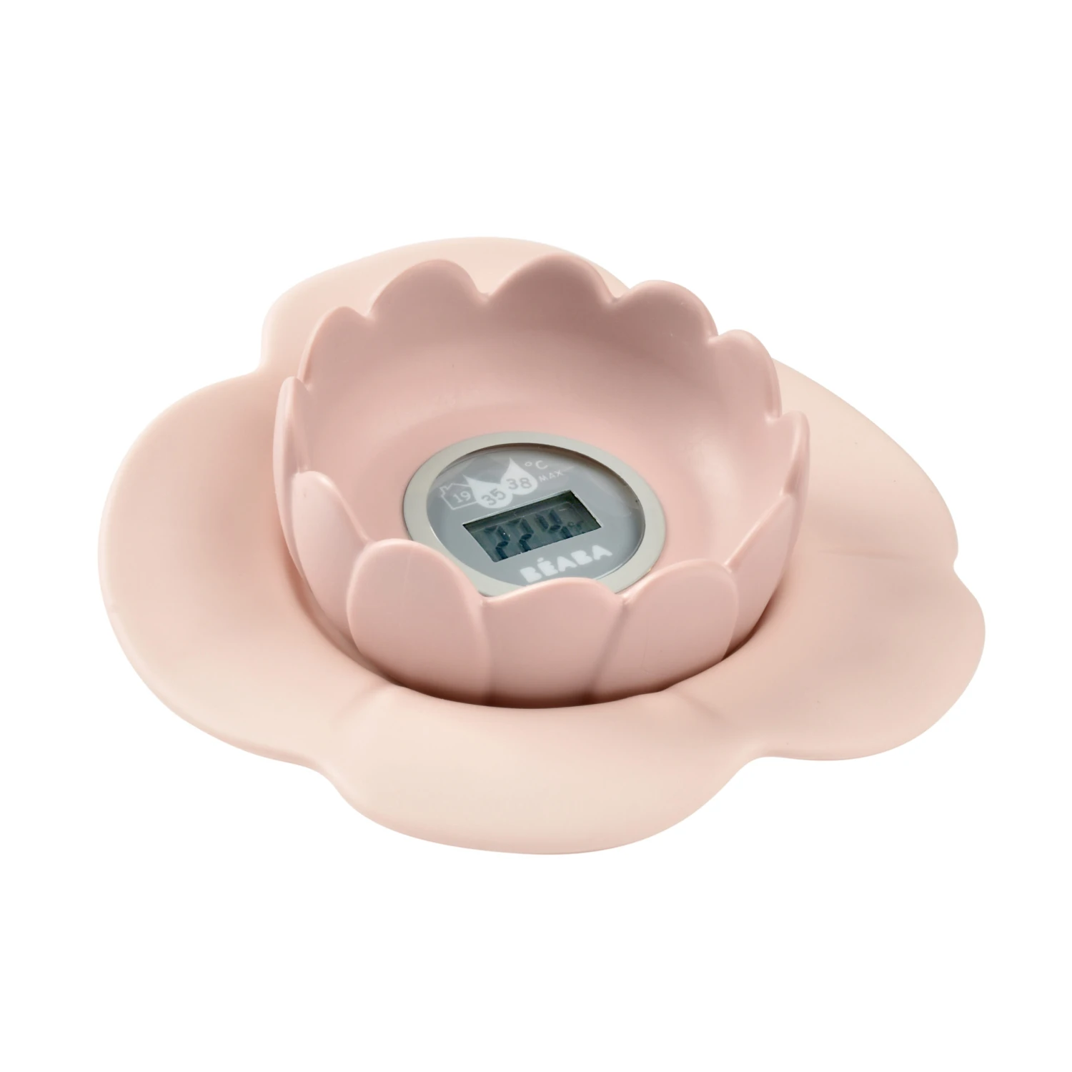 Beaba Thermomètre De Bain Lotus Vieux Rose De Béaba 6 Beaba Thermomètre De Bain Lotus Vieux Rose De Béaba – Image 4
