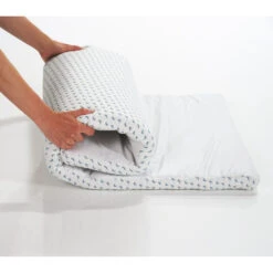 Matelas Bébé De Voyage Ocean Friendly Blanc/Bleu 60 X 120 Cm De Candide -Produits Pour Bébé 01150395 6