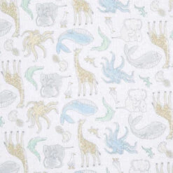 Lot De 4 Maxi-Langes Mousseline Natural History De Aden + Anais Essentials -Produits Pour Bébé 01150915 6