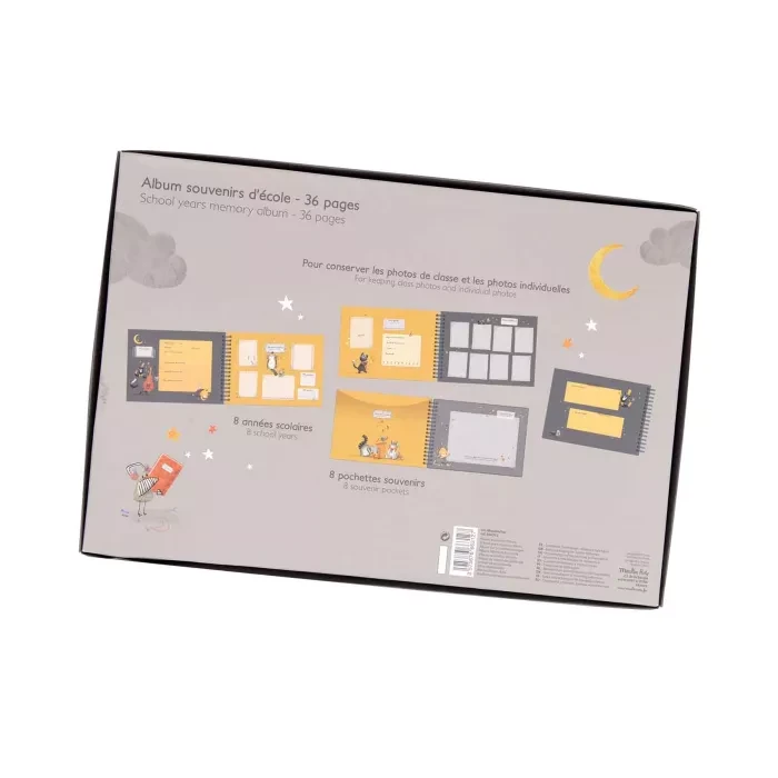 Les Moustaches Album Souvenirs D'école Français Anglais De Moulin Roty 4 Les Moustaches Album Souvenirs D'école Français Anglais De Moulin Roty – Image 2