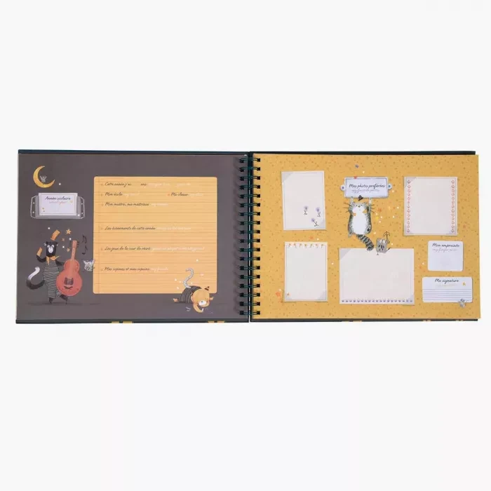 Les Moustaches Album Souvenirs D'école Français Anglais De Moulin Roty 6 Les Moustaches Album Souvenirs D'école Français Anglais De Moulin Roty – Image 4