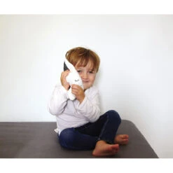 Mon étoile Relax Bouillotte Graines De Lin Blanc/Gris De Candide -Produits Pour Bébé 01151288 7