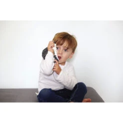 Mon étoile Relax Bouillotte Graines De Lin Blanc/Gris De Candide -Produits Pour Bébé 01151288 8