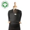 Écharpe De Portage Extensible Coton Biologique Tricot-Slen Design Black Diamond De Babylonia -Produits Pour Bébé 01151290 1