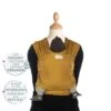 Écharpe De Portage Tricot-Slen Organic Extensible Bio Amber Gold De Babylonia -Produits Pour Bébé 01151291 1