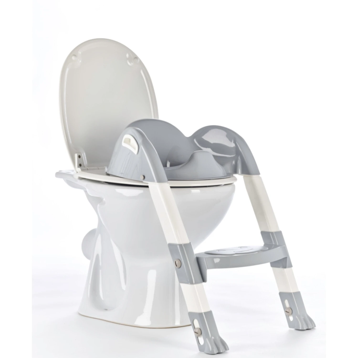 THERMOBABY® Réducteur De WC Kiddyloo Gris Charme De Thermobaby 3 THERMOBABY® Réducteur De WC Kiddyloo Gris Charme De Thermobaby