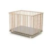 Parc Pliant En Bois Brut De Formula Baby -Produits Pour Bébé 01155501 1