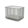 Parc Pliant En Bois Gris De Formula Baby -Produits Pour Bébé 01155505 1