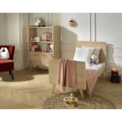 Arty Bibliothèque 2 Portes/1 Penderie Chêne Suave De Sauthon Baby's Sweet Home -Produits Pour Bébé 01156300 6