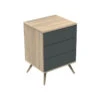 Boréale Petite Commode Gris Volcan De Sauthon Original -Produits Pour Bébé 01158492 1