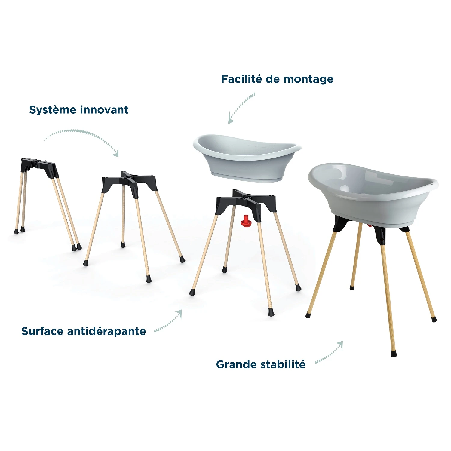 THERMOBABY® Pack Transat Vasco 5 En 1 Gris Charme De Thermobaby 5 THERMOBABY® Pack Transat Vasco 5 En 1 Gris Charme De Thermobaby – Image 3