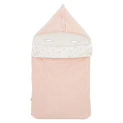 Petit Cocon Nid D'ange Rose Taille Unique De P'tit Bisou