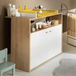 Alice Dispositif à Langer Commode Blanc De Sauthon Baby's Sweet Home -Produits Pour Bébé 01159572 4