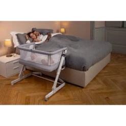 Berceau Cododo Next 2 Me Pop Up Grey Mist De Chicco -Produits Pour Bébé 01161501 9