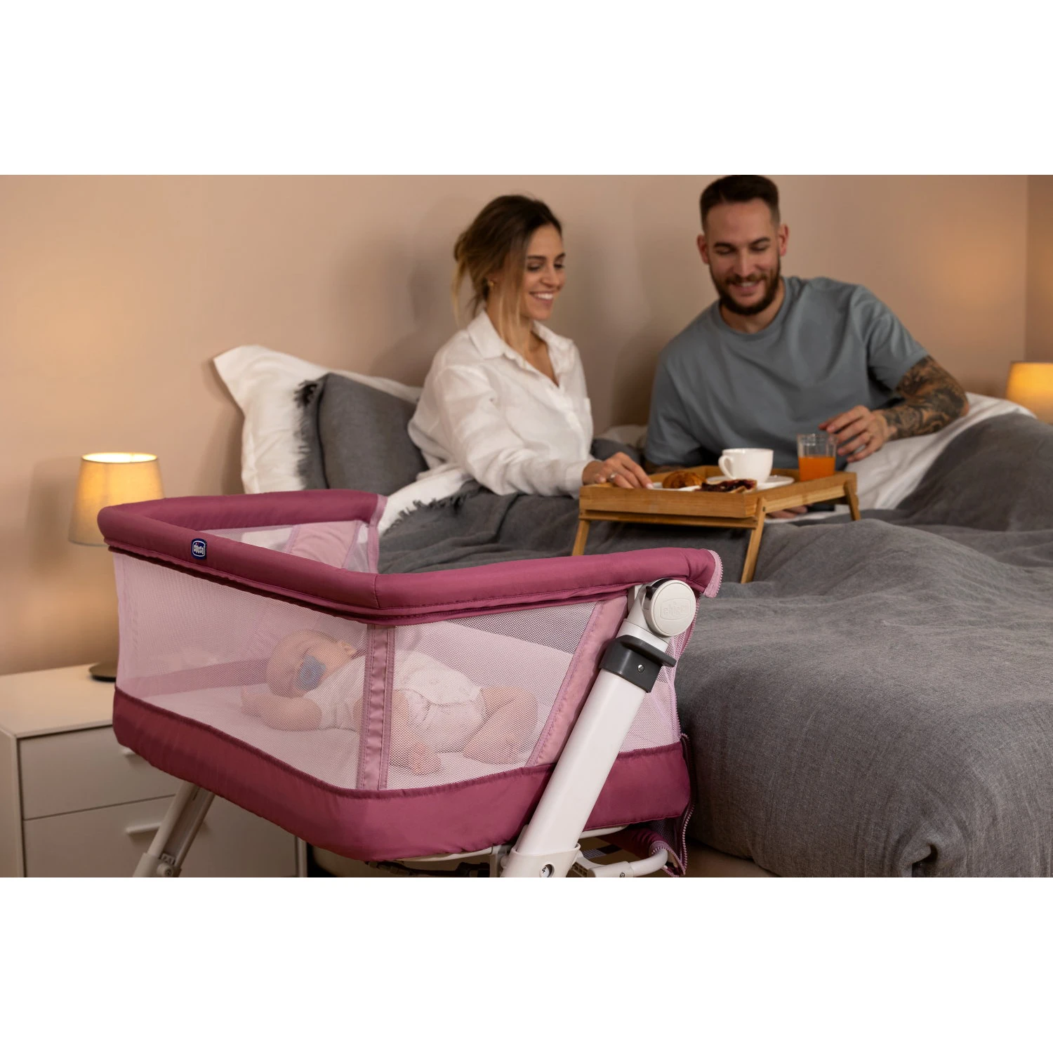 Berceau Cododo Next 2 Me Pop Up Orchid De Chicco 9 Berceau Cododo Next 2 Me Pop Up Orchid De Chicco – Image 7