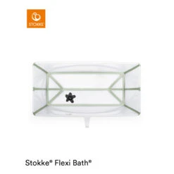 Flexibath XL 2 Transparent Green De Stokke® -Produits Pour Bébé 01161826 4
