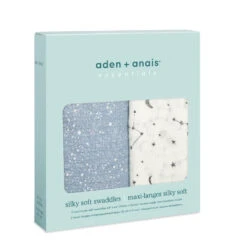 Lot De 2 Maxi-Langes Mousseline Cosmic Galaxy De Aden + Anais Essentials -Produits Pour Bébé 01162364 3