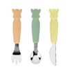 Set 3 Couverts Silicone Sophie La Girafe Pastel De Sophie La Girafe® -Produits Pour Bébé 01162596 1