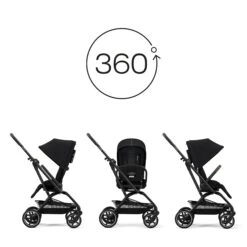 Poussette Eezy S Twist+ 2 Black Moon/Black De CYBEX -Produits Pour Bébé 01163004 3