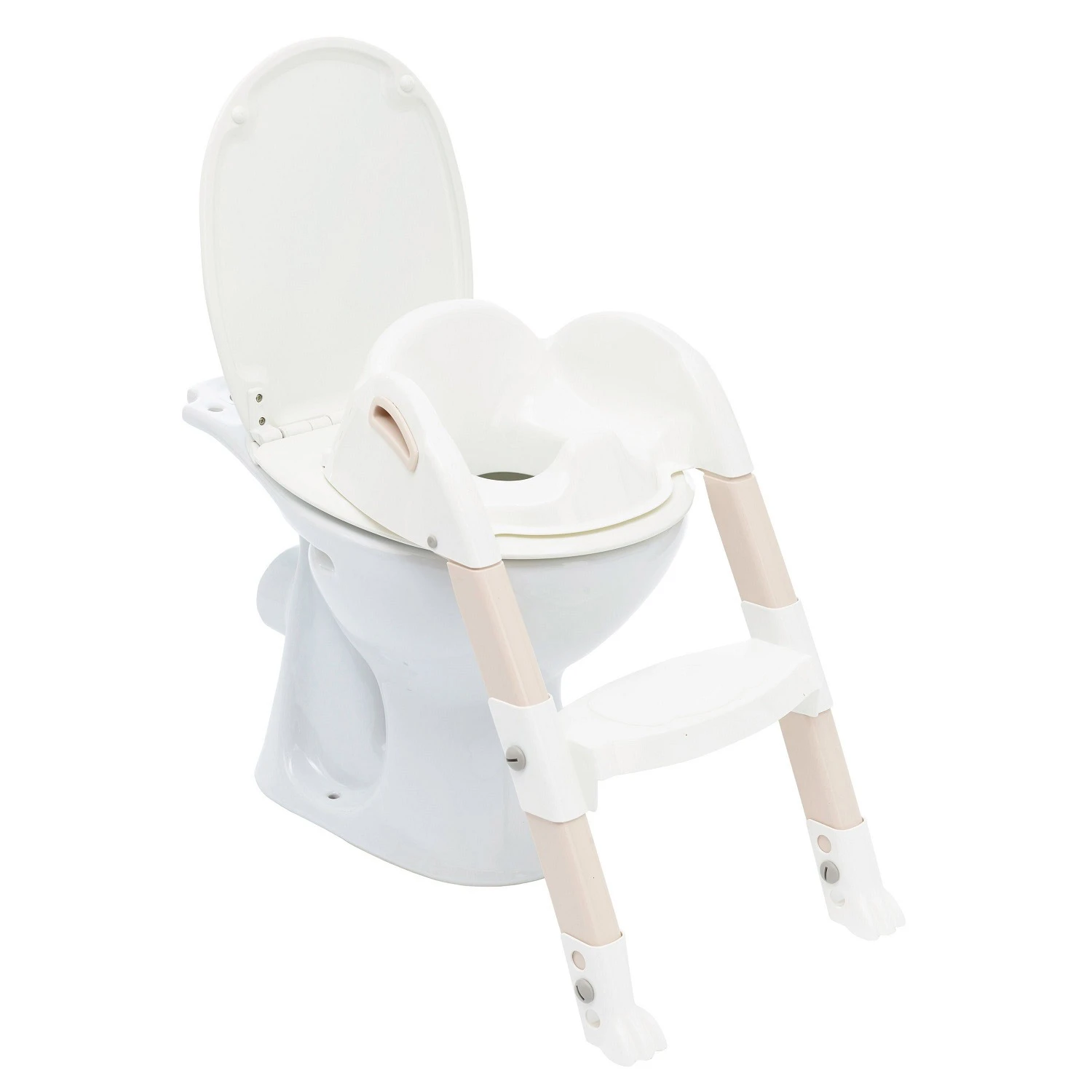 THERMOBABY® Réducteur De WC Kiddyloo Marron Glacé/Blanc De Thermobaby 3 THERMOBABY® Réducteur De WC Kiddyloo Marron Glacé/Blanc De Thermobaby