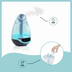 Hygro(+) Humidicateur à Vapeur Froide + Mouche Bébé Blanc De Babymoov -Produits Pour Bébé 01164994 4