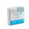 Lot De 2 Housse à Matelas à Langer Ecru/Vert Gris De Formula Baby -Produits Pour Bébé 01165241 1