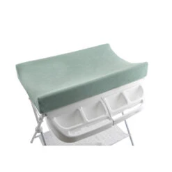 Lot De 2 Housse à Matelas à Langer Ecru/Vert Gris De Formula Baby -Produits Pour Bébé 01165241 3