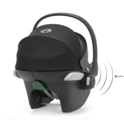 Trio Poussette Talos S + Aton B2 + Adaptateurs Deep Black De CYBEX -Produits Pour Bébé 01165809 7