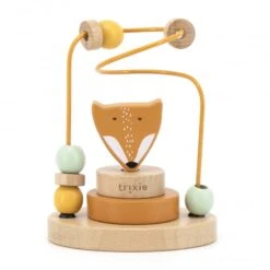 Labyrinthe à Perles En Bois Mr. Fox De Trixie