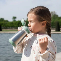 Beaba Gourde Inox Vert Sauge 350 Ml De Béaba -Produits Pour Bébé 01167065 4