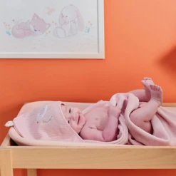 Alice & Pomme Cape De Bain Et Gant 75 X 75 Cm De Nattou -Produits Pour Bébé 01169527 3