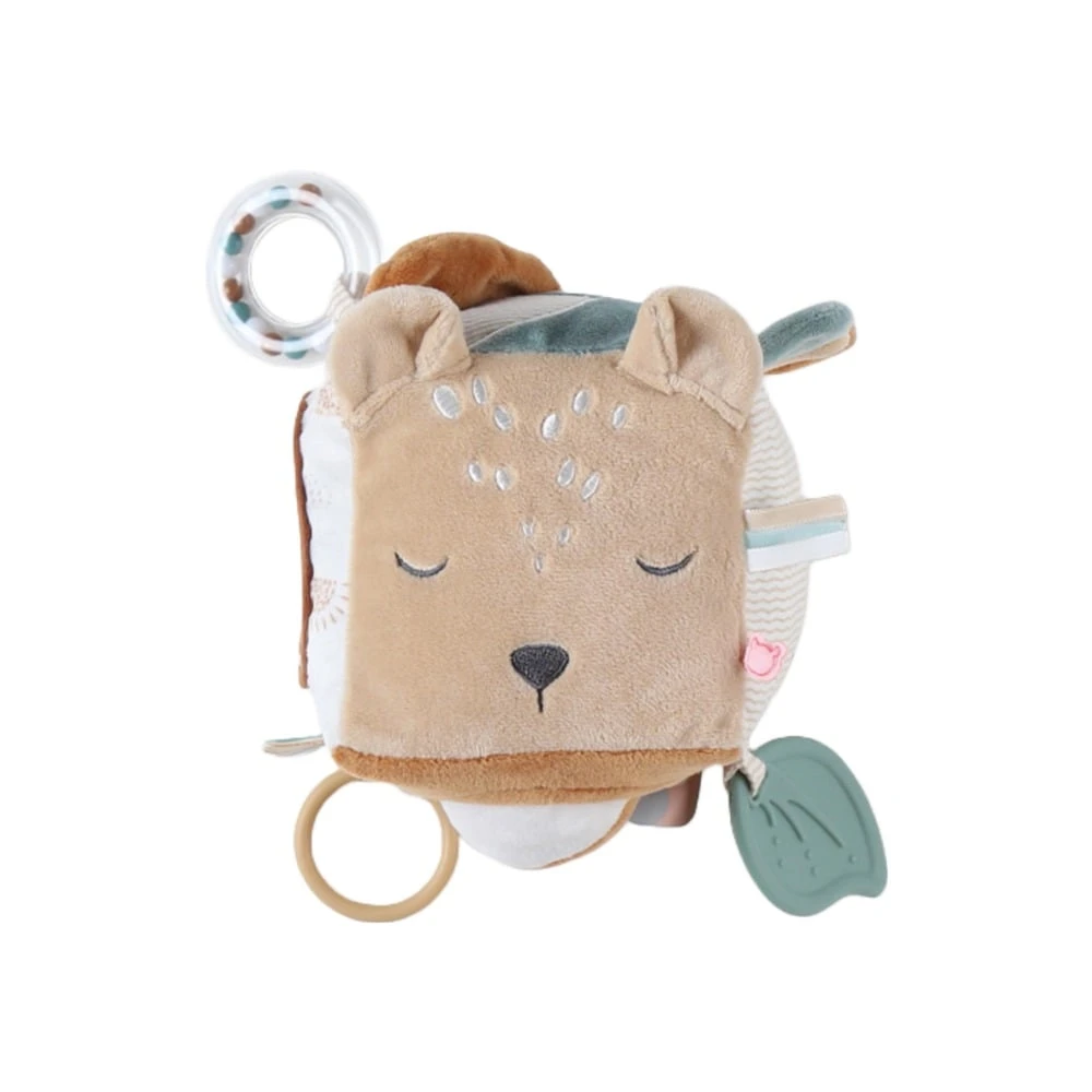 Babou & Kendi Cube D'activités En Veloudoux De Noukies 3 Babou & Kendi Cube D'activités En Veloudoux De Noukies