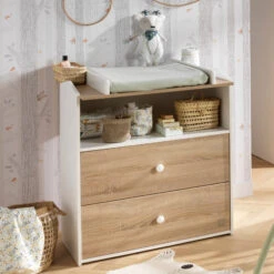 Cabanon Dispositif à Langer Blanc De Sauthon Baby's Sweet Home -Produits Pour Bébé 01169820 3