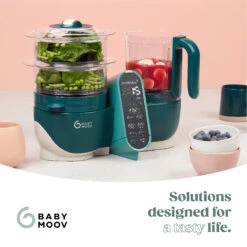 Nutribaby(+) Robot Multifonctions Bébé 6 En 1 Opal Green De Babymoov -Produits Pour Bébé 01170551 9