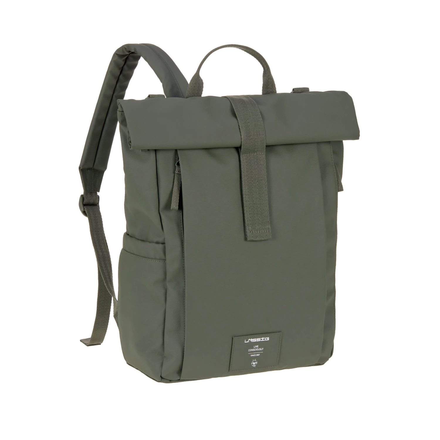 LÄSSIG Sac à Dos à Langer Rolltop Up Olive De Lässig 4 LÄSSIG Sac à Dos à Langer Rolltop Up Olive De Lässig – Image 2