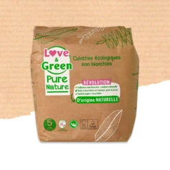 Pure Nature Culottes écologique T5 De Love & Green -Produits Pour Bébé 01171973 3
