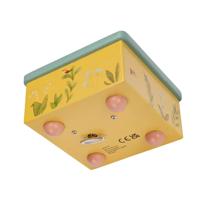 Trois Petits Lapins Boîte à Musique De Moulin Roty 7 Trois Petits Lapins Boîte à Musique De Moulin Roty – Image 5