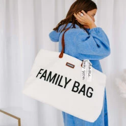 Teddy Family Bag Ecru De Childhome -Produits Pour Bébé 01172204 8